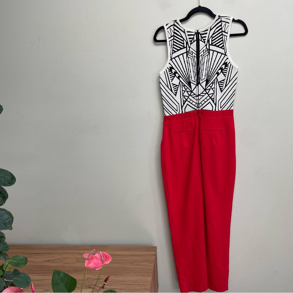 Jealous tomato jumpsuit with pockets with knit top size medium - Picture 2 of 10